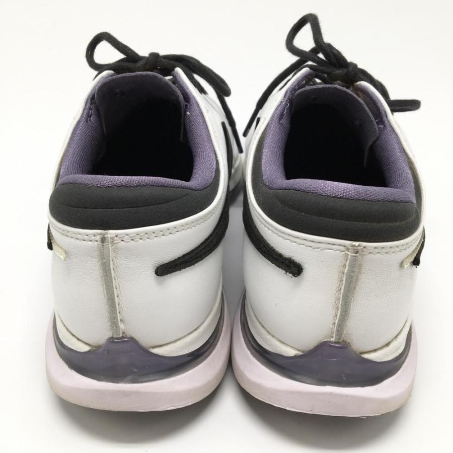 NIKE（ナイキ） 【美品】ナイキ ゴルフシューズ 白×黒×パープル系