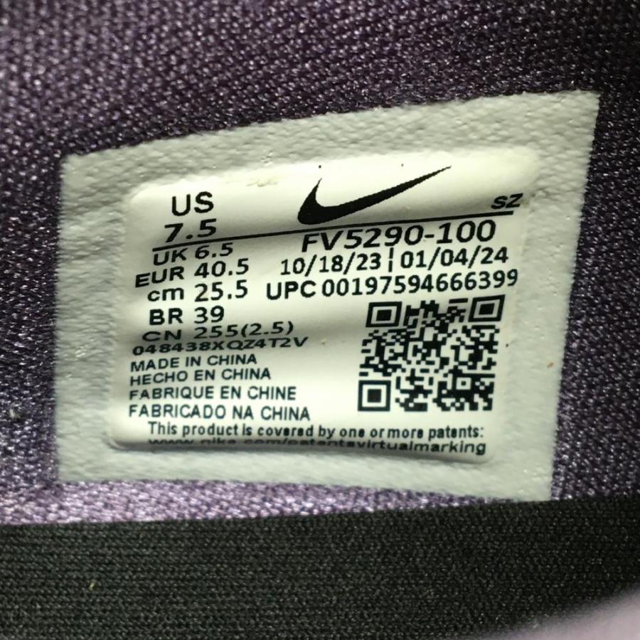 NIKE（ナイキ） 【美品】ナイキ ゴルフシューズ 白×黒×パープル系
