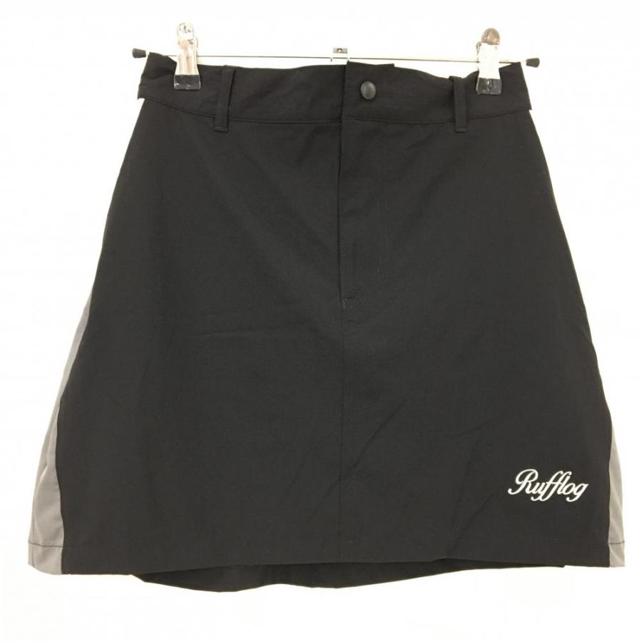 RUFFLOG（ラフロッグ） 【新品】ラフロッグ スカート 黒×白 ロゴ