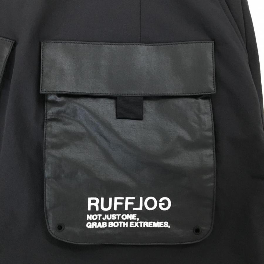 RUFFLOG（ラフロッグ） 【新品】ラフロッグ スカート 黒 前異素材