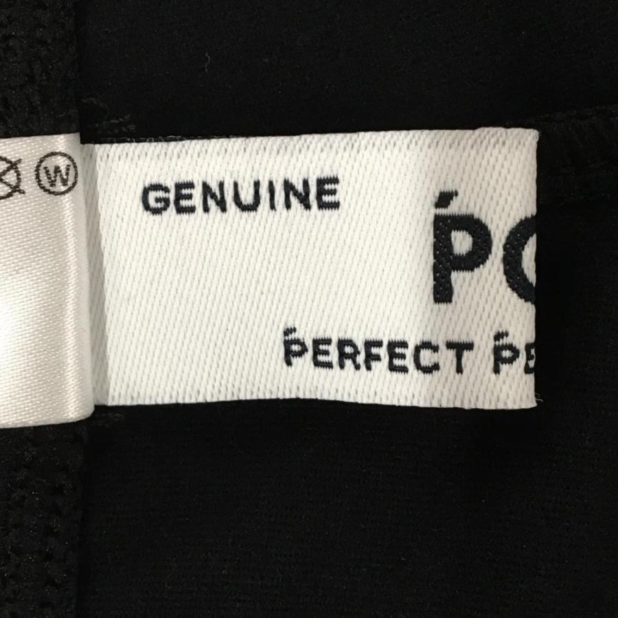 PGG 【超美品】PGGパーリーゲイツ レギンス 黒 裾ロゴ レディース FR