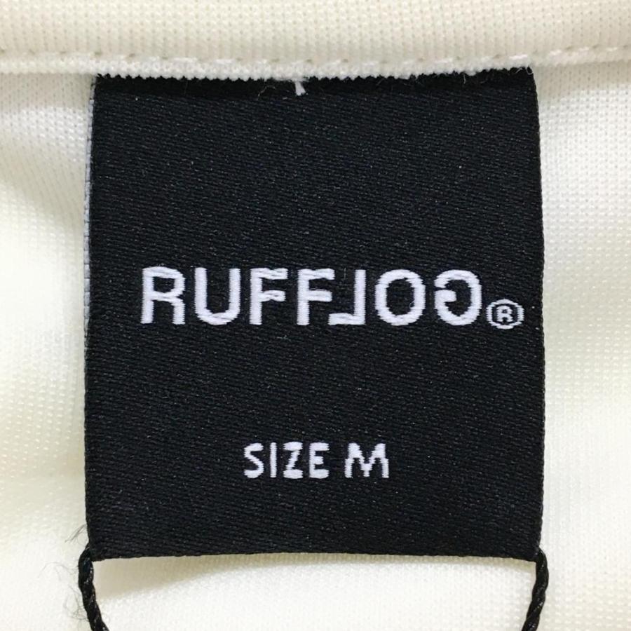 RUFFLOG（ラフロッグ） 【新品】ラフロッグ 半袖ポロシャツ アイボリー