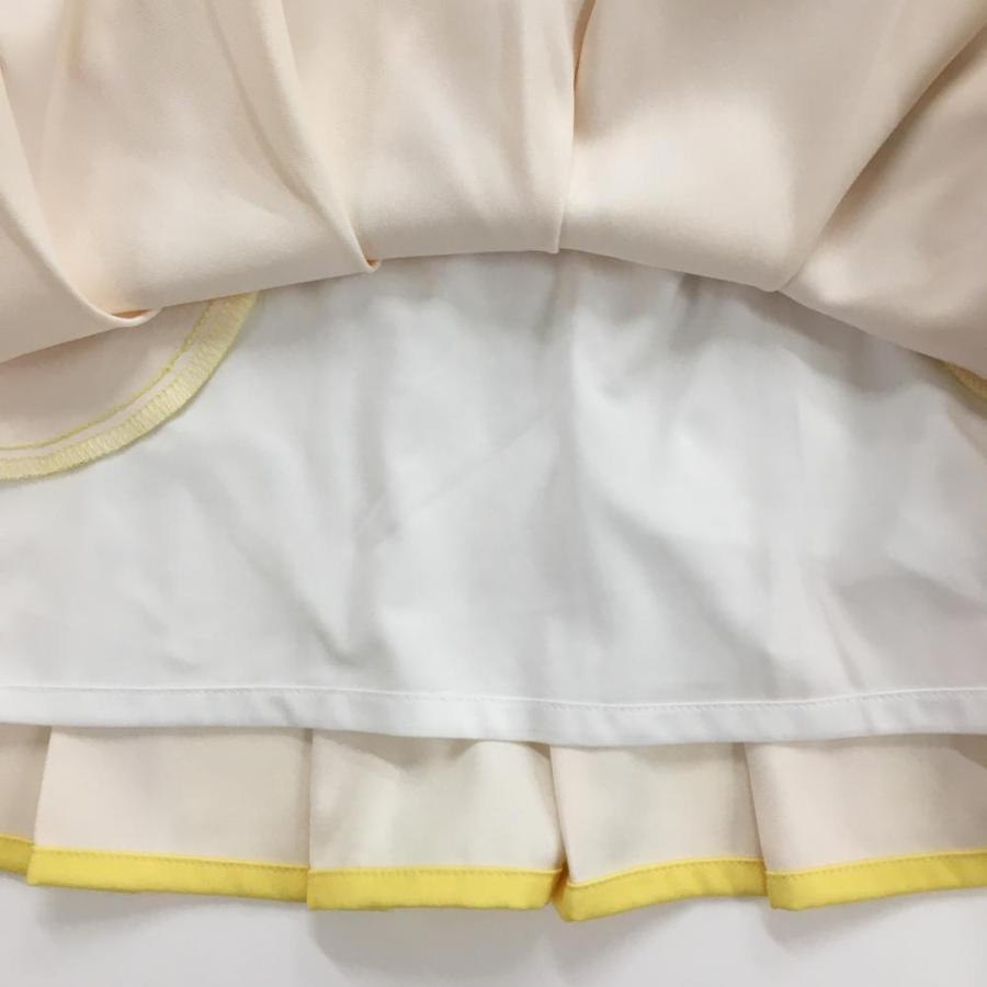 美品】モナデルソル セットアップ(襟付半袖シャツ×スカート) 白