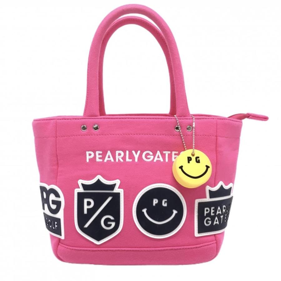 PEARLY GATES トートバッグ ピンク ゴルフ用 PEARLY GATES パーリー