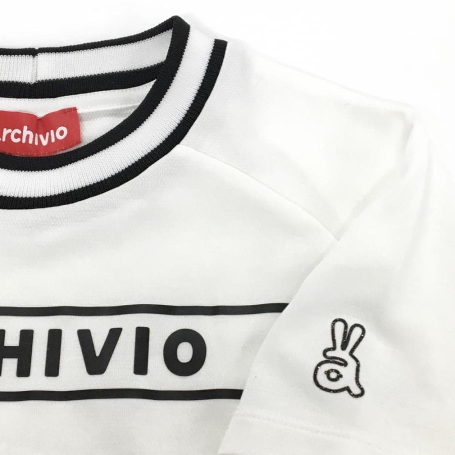 archivio ゴルフシャツ レディース 36 archivio（アルチビオ） 【超美品】アルチビオ Tシャツ 白 胸元ロゴ
