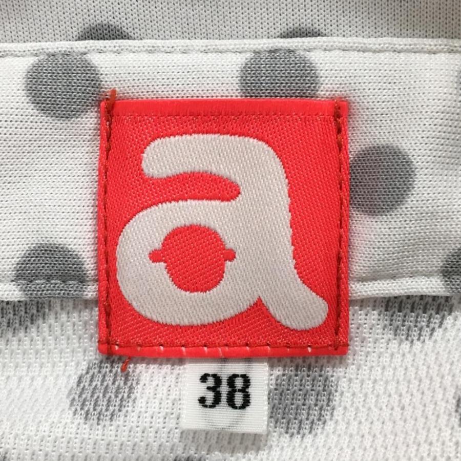 archivio（アルチビオ） 【美品】アルチビオ 半袖ポロシャツ 白×グレー