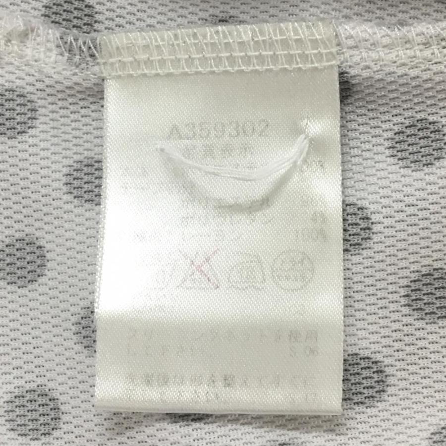 archivio（アルチビオ） 【美品】アルチビオ 半袖ポロシャツ 白×グレー
