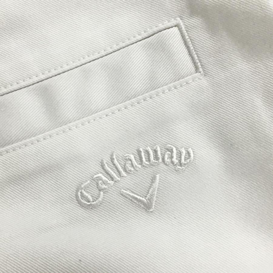 Callaway（キャロウェイ） 【新品】キャロウェイ ハーフパンツ 白 後ろ