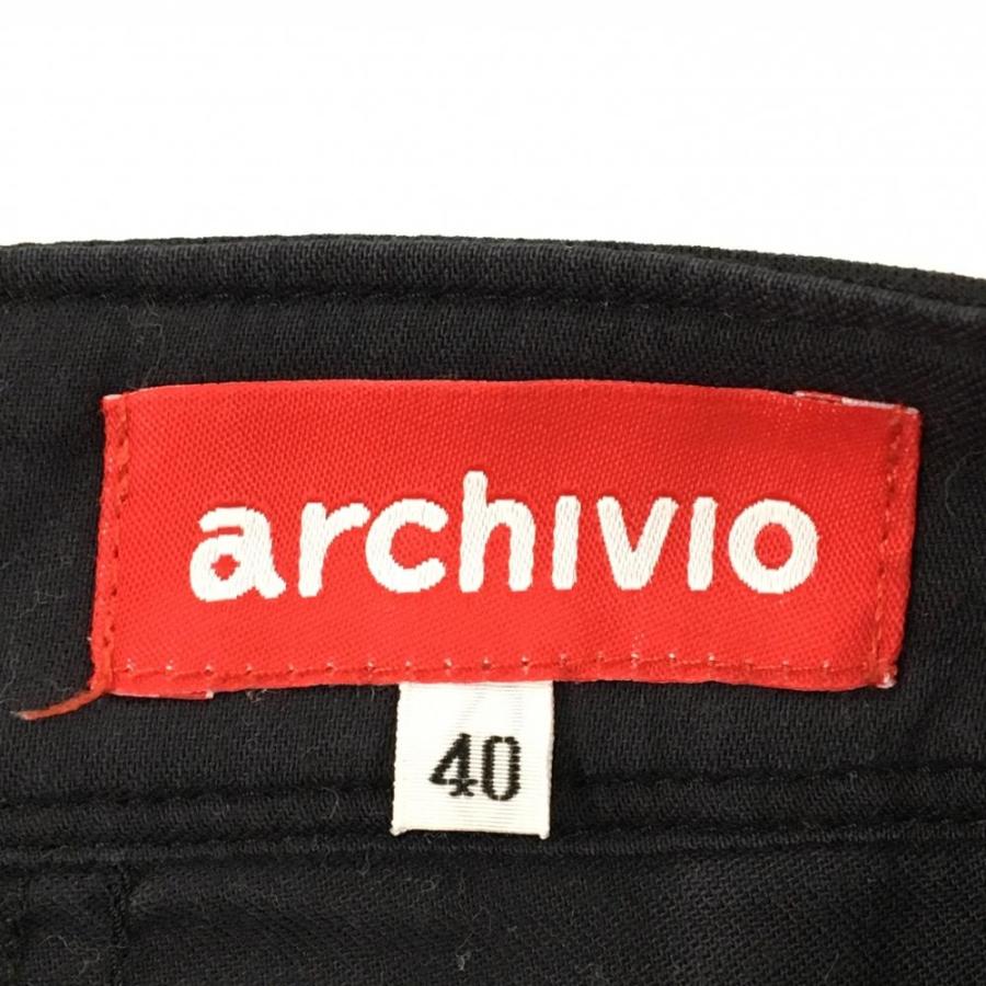 archivio（アルチビオ） 【美品】アルチビオ スカート 黒×白 ポエット