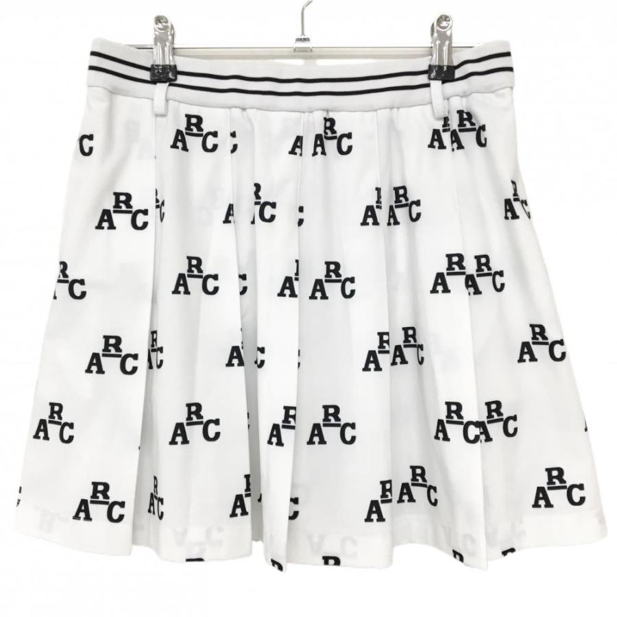 archivio（アルチビオ） 【美品】アルチビオ スカート 白×黒 英字総柄