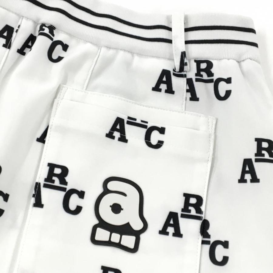 archivio（アルチビオ） 【美品】アルチビオ スカート 白×黒 英字総柄