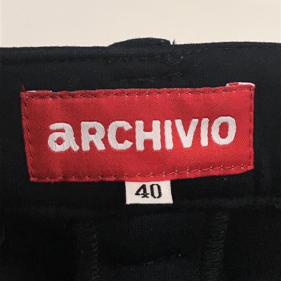 アルチビオ archivio レディース スカート サイズ40 Lサイズ archivio（アルチビオ） 【美品】アルチビオ スカート ネイビー×白