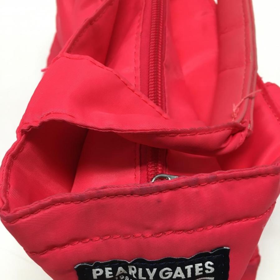 PEARLY GATES（パーリーゲイツ） カートバッグ ピンク×ネイビー