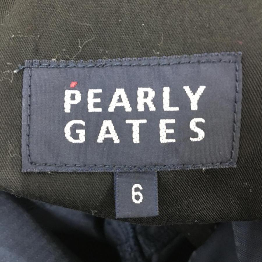 PEARLY GATES（パーリーゲイツ） ハーフパンツ ネイビー ロゴプリント