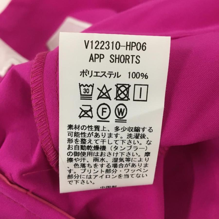 新品未使用♡V12☆V TWELVE ハーフパンツ ピンク Lサイズ V12（ヴィ・トゥエルヴ） 【新品】V12 ハーフパンツ ピンク×白 裾ロゴ