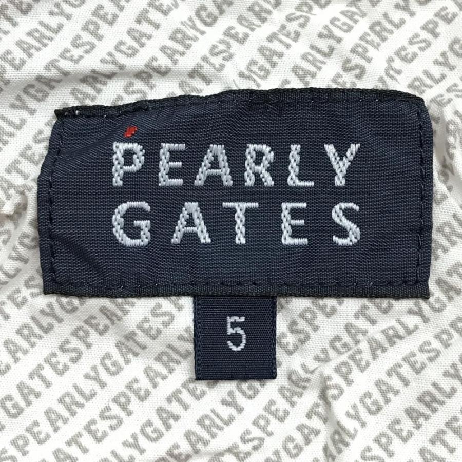 PEARLY GATES（パーリーゲイツ） パンツ レッド系 ストレッチ ロゴ