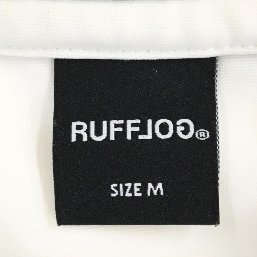 RUFFLOG（ラフロッグ） 【超美品】ラフロッグ 半袖スキッパーシャツ 白