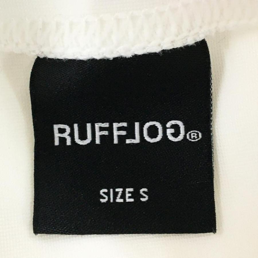 RUFFLOG（ラフロッグ） 【超美品】ラフロッグ 半袖ハイネックシャツ 白