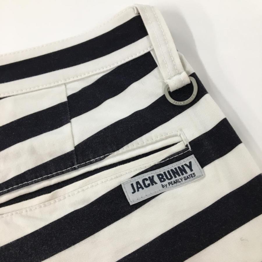 Jack Bunny!!（ジャックバニー） パンツ 白×ネイビー ボーダー