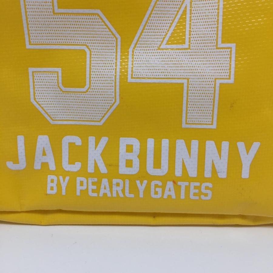 Jack Bunny!!（ジャックバニー） カートバッグ イエロー×白 ロゴ