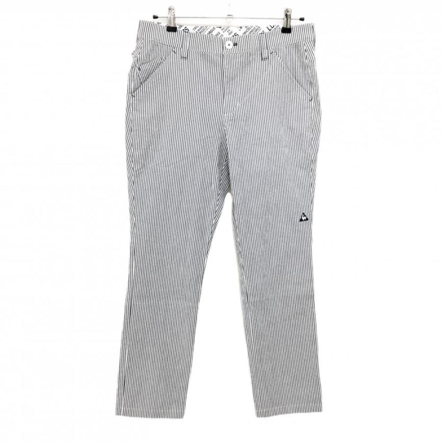ルコックスポルティフ　ストライプゴルフパンツ le coq sportif GOLF（ルコックスポルティフ ゴルフ） 【超美品