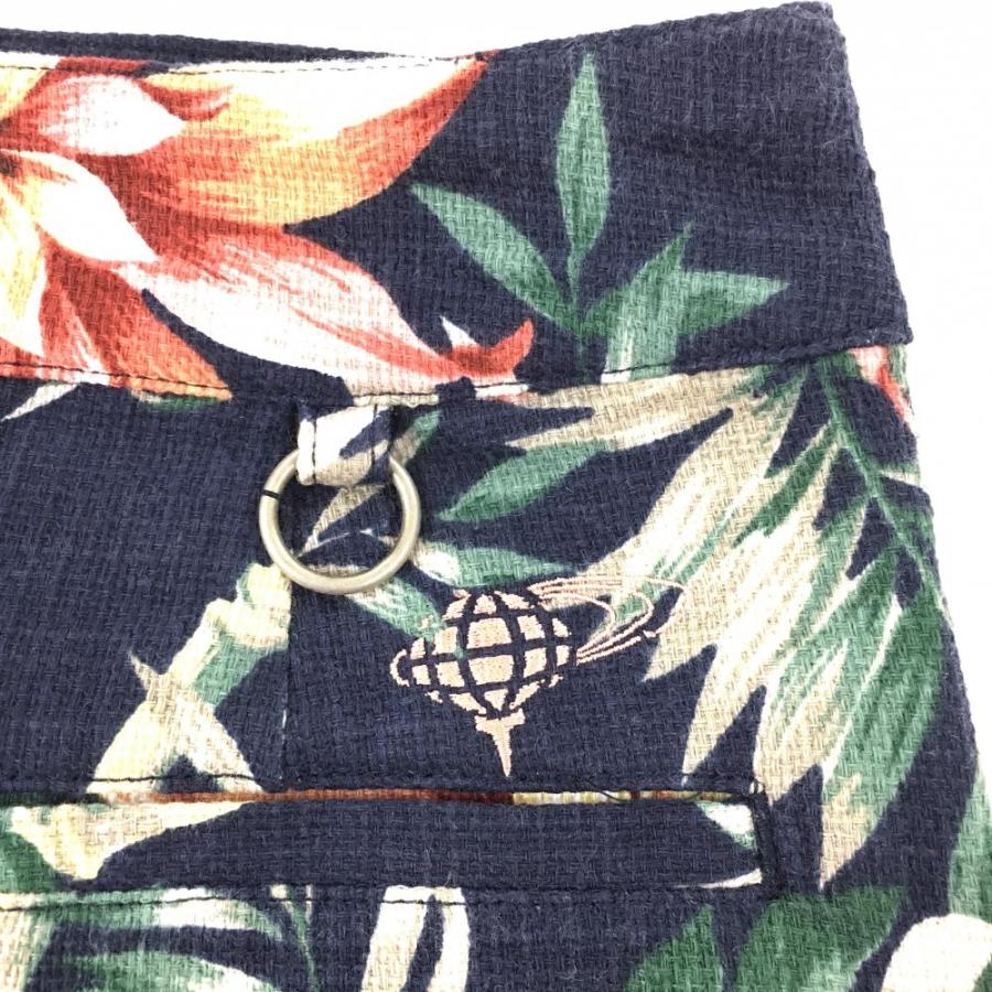 BEAMS GOLF（ビームス ゴルフ） キュロットスカート ネイビー×グリーン