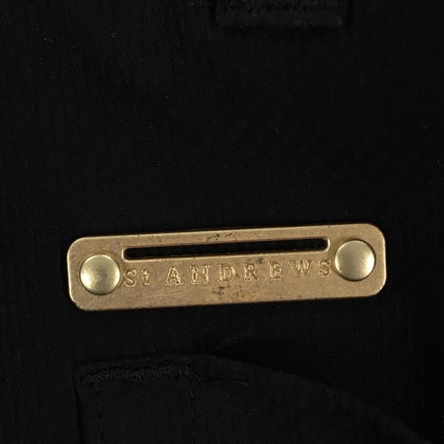 St ANDREWS 【美品】セントアンドリュース スカート 黒 巻きスカート風