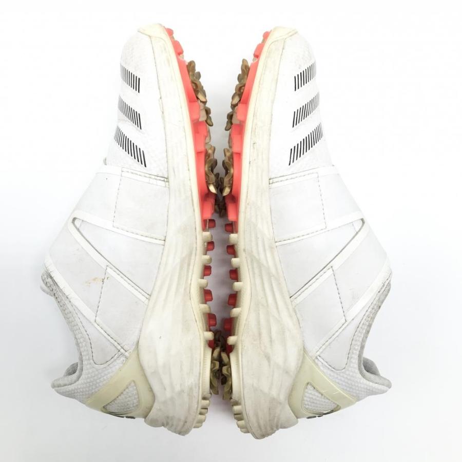 adidas（アディダス） ゴルフシューズ 白×オレンジ G57764 ZG21 BOA