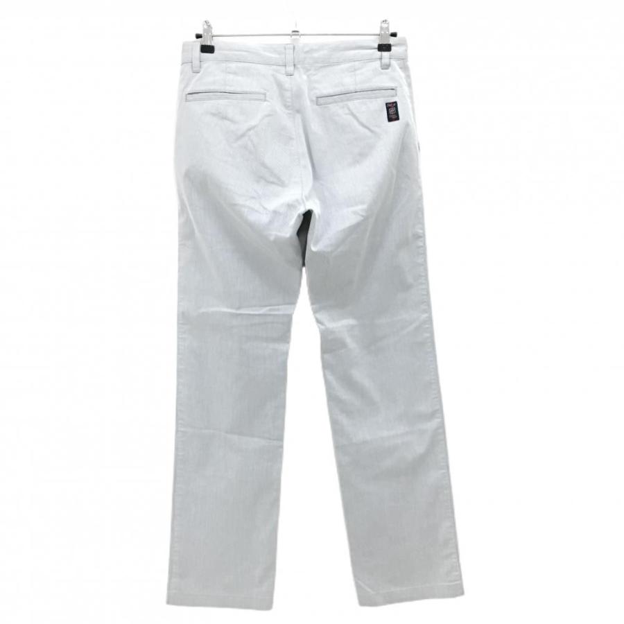 ZOY（ゾーイ） パンツ ライトグレー 細目ストライプ メンズ 76 ゴルフ
