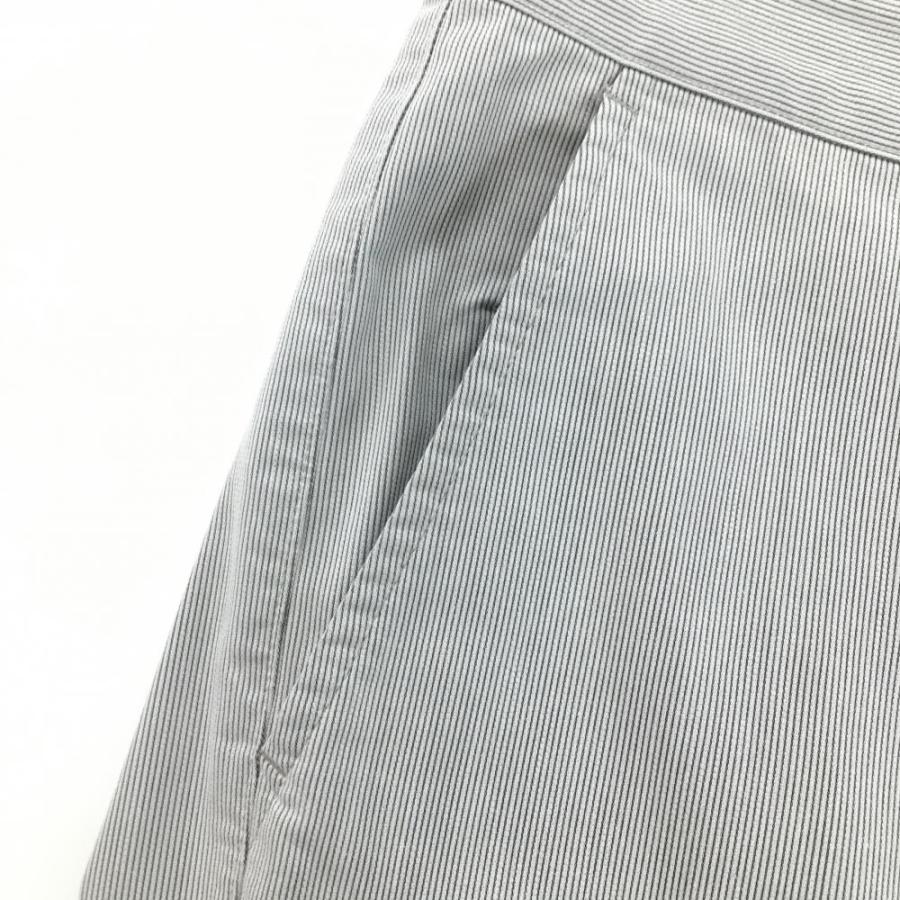 ZOY（ゾーイ） パンツ ライトグレー 細目ストライプ メンズ 76 ゴルフ