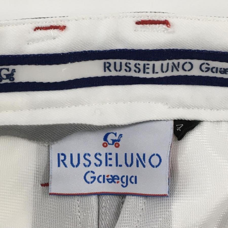 Russeluno（ラッセルノ） パンツ ライトグレー×白 ストライプ メンズ 4