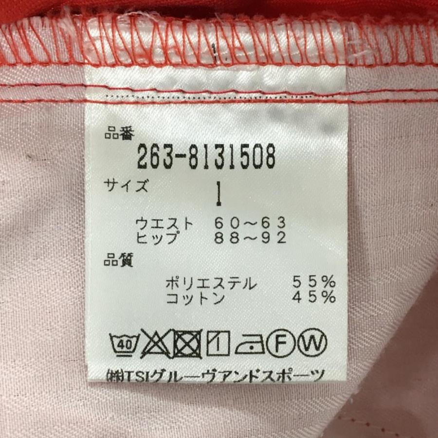 Jack Bunny!!（ジャックバニー） パンツ レッド コットン混 レディース