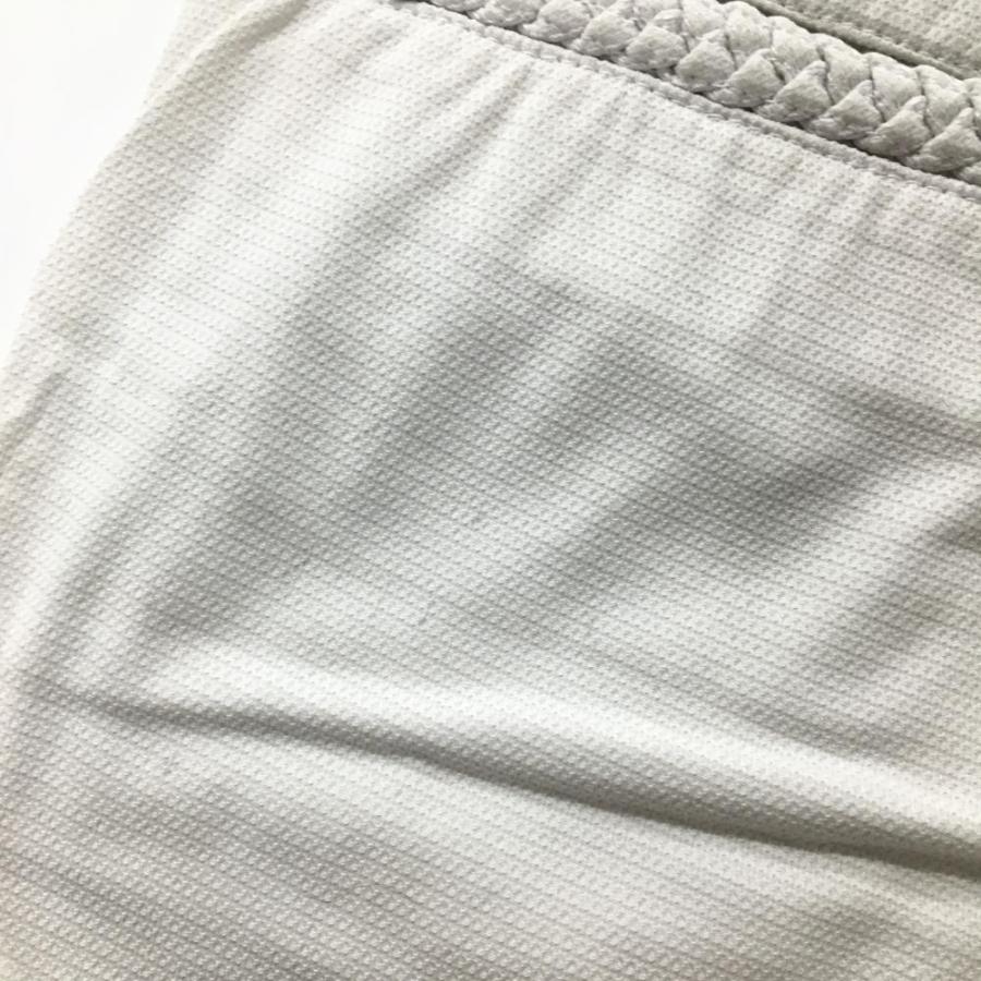 PEARLY GATES（パーリーゲイツ） ハーフパンツ 白 ポケット口三つ編み