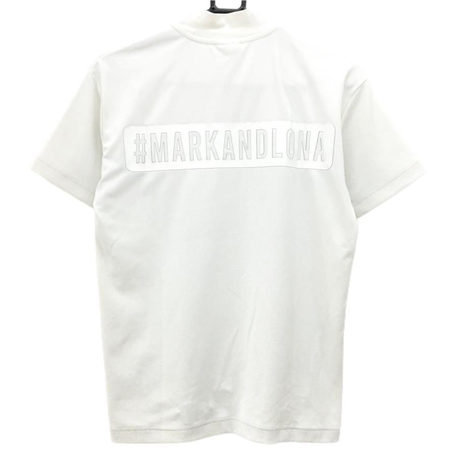 MARK＆LONA マークアンドロナ　モックネック　半袖シャツ　ハイネック　M MARK&LONA（マークアンドロナ） 【美品】マークアンドロナ 半袖