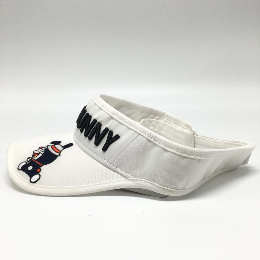 新品】ジャックバニー×ドラえもん サンバイザー 白 コットン100％ FR