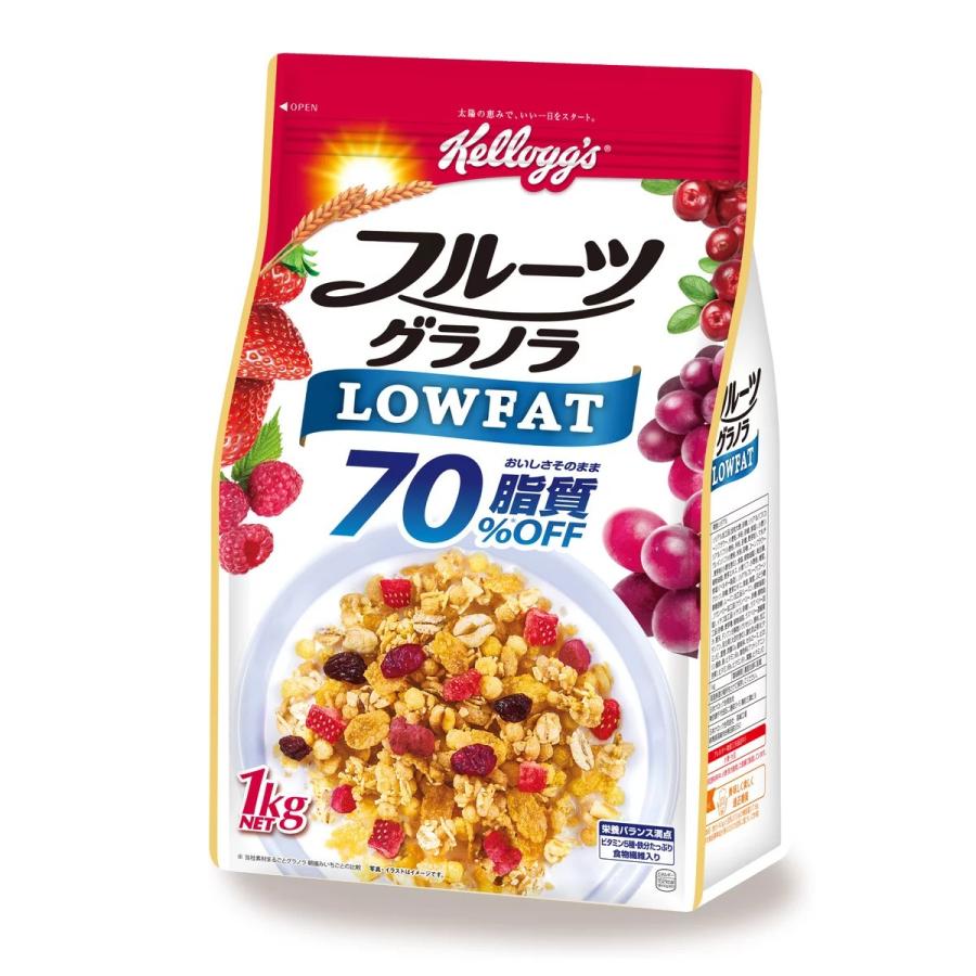 フルーツグラノラ ケロッグ フルーツグラノラローファット 1kg