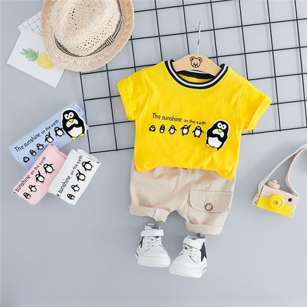 キッズウェア 子ども服 男の子 セットアップ ペンギン キッズ 赤ちゃん 夏 シャツ 赤ちゃん 上下セット ジュニア 洋服 カジュアル 可愛い 2点セット Zfhmzm0721 レオレオ 通販 Yahoo ショッピング