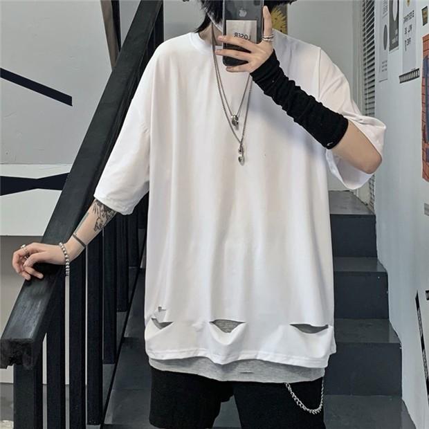 Tシャツ トップス 夏 着痩せ 個性的 安い 可愛い ゆったり 大人 レディース パーカー うわぎ大きいサイズ 体型カバー Zfhmzm0990 レオレオ 通販 Yahoo ショッピング