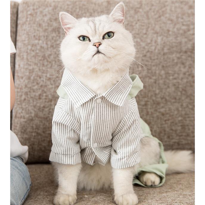 猫服 可愛い ニャンコウェア 柄有り 縞柄 夏物 夏 ペット服 ペット用品 猫用品 薄手 着物 猫の服 春夏 Zfhmzm1374 レオレオ 通販 Yahoo ショッピング