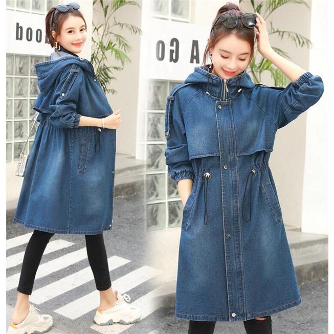 トレンチコート レディース 春 秋 デニム デニムジャケット スプリング