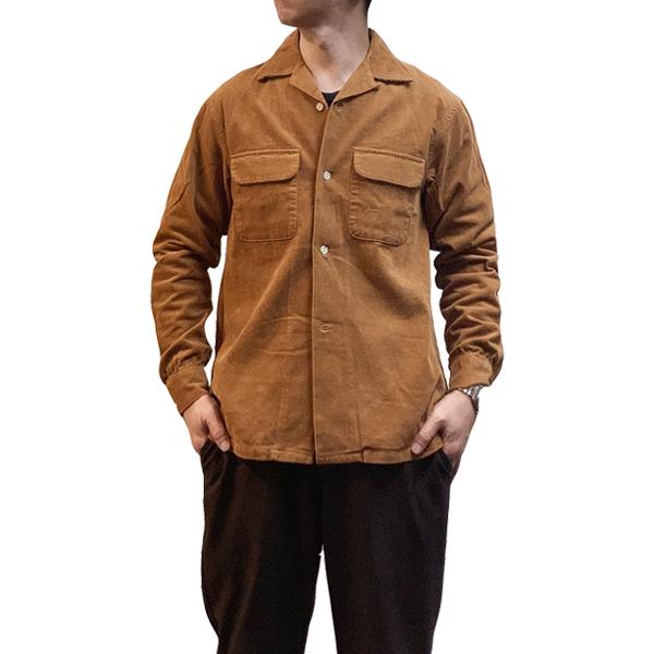 ファイブブラザー 24AW コーデュロイ 開襟シャツ 152430 XL FIVE BROTHER ファイブブラザー 152430 コーデュロイ 開襟シャツ