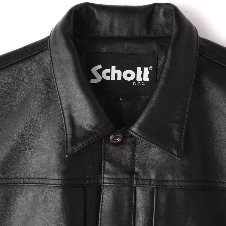 SCHOTT ショット 782-3150012 SHEEP LEATHER 1st TRACKER JACKET