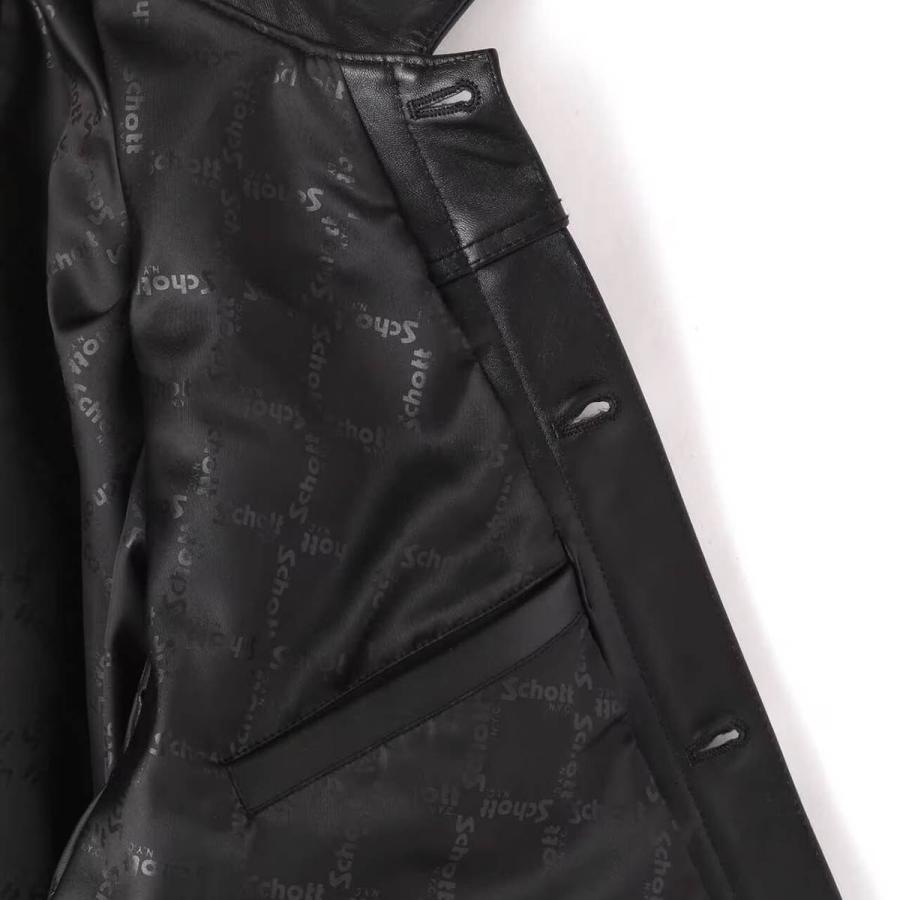 希少　CHEVIGNON レザートラッカージャケット　XL LEATHER TRACKER JACKET/レザートラッカージャケット | Schott