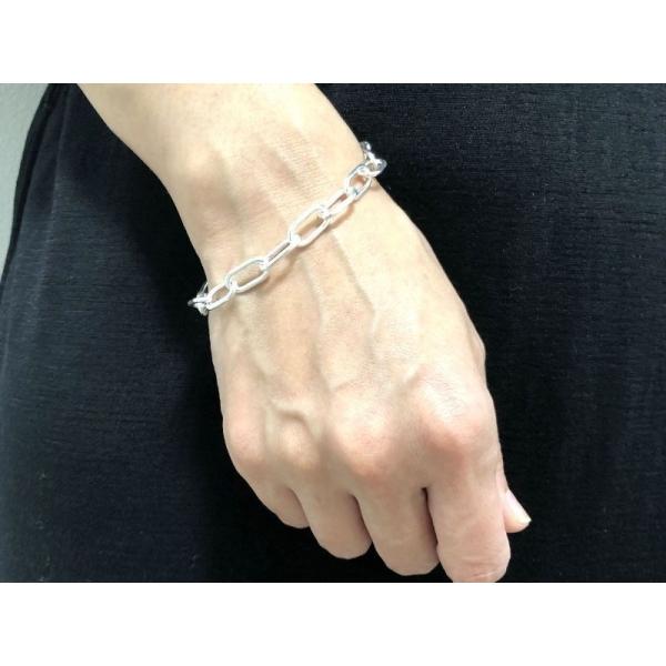 esperanto エスペラント チェーンブレスレット EM-749B シルバー925  CHAIN BRACELET｜reorg｜04