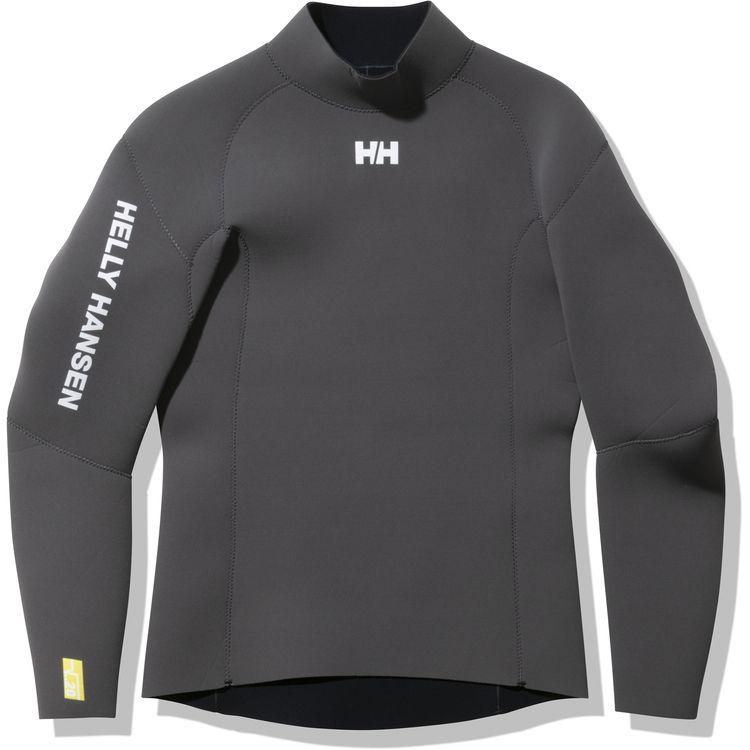 新品 ヘリーハンセン ベロシティー 2mm タッパー KZ ブラック グレー S