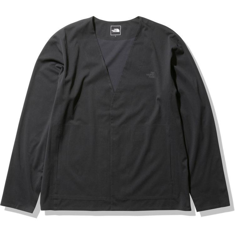 ザノースフェイス テックラウンジ カーディガン NT12262 S 黒 ノース THE NORTH FACE（ザ ノースフェイス） ノースフェイス 2022春夏モデル