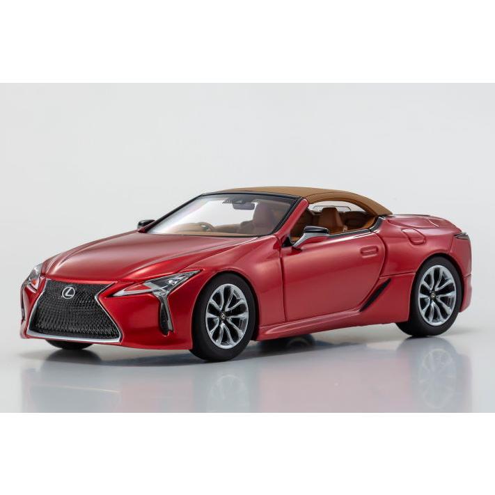 京商 1/43 レクサス LC500 コンバーチブル レッド : 03902r : 寝具 