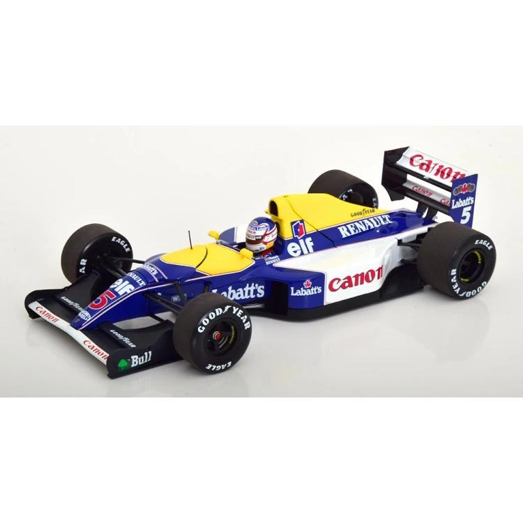 ミニチャンプス 1/18 ウィリアムズ ルノー FW14B ワールドチャンピオン