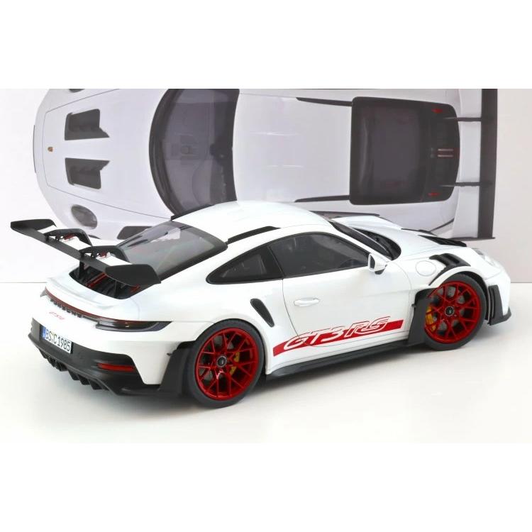 ノレブ 1/12 ポルシェ 911 992 GT3 RS 2022 ホワイト レッド Norev 1