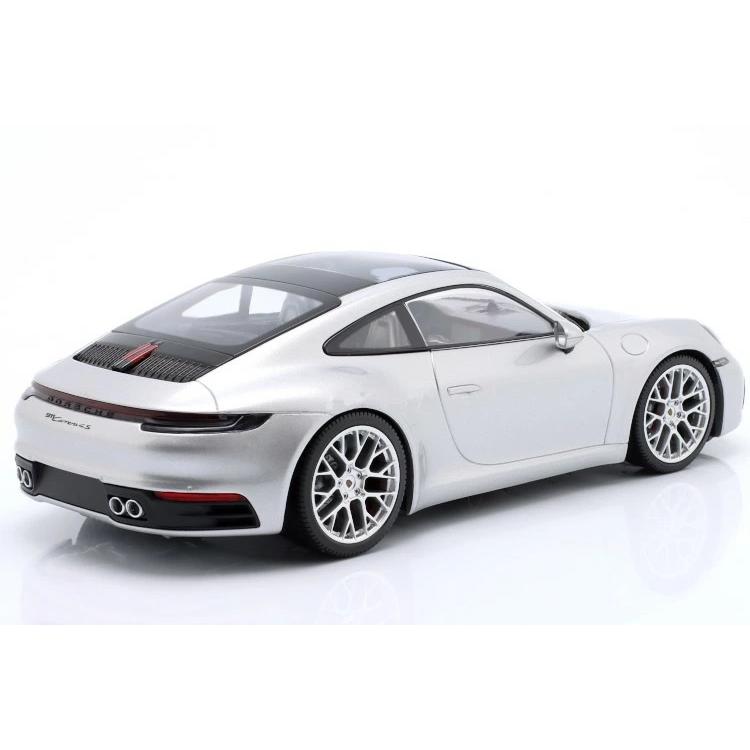 ミニチャンプス 1/18 ポルシェ 911 992 カレラ 4S 2023 シルバー 300台